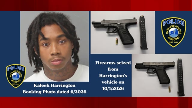 Warrant Issued for Man Accused of Maryland Heights Shooting, Pursuit