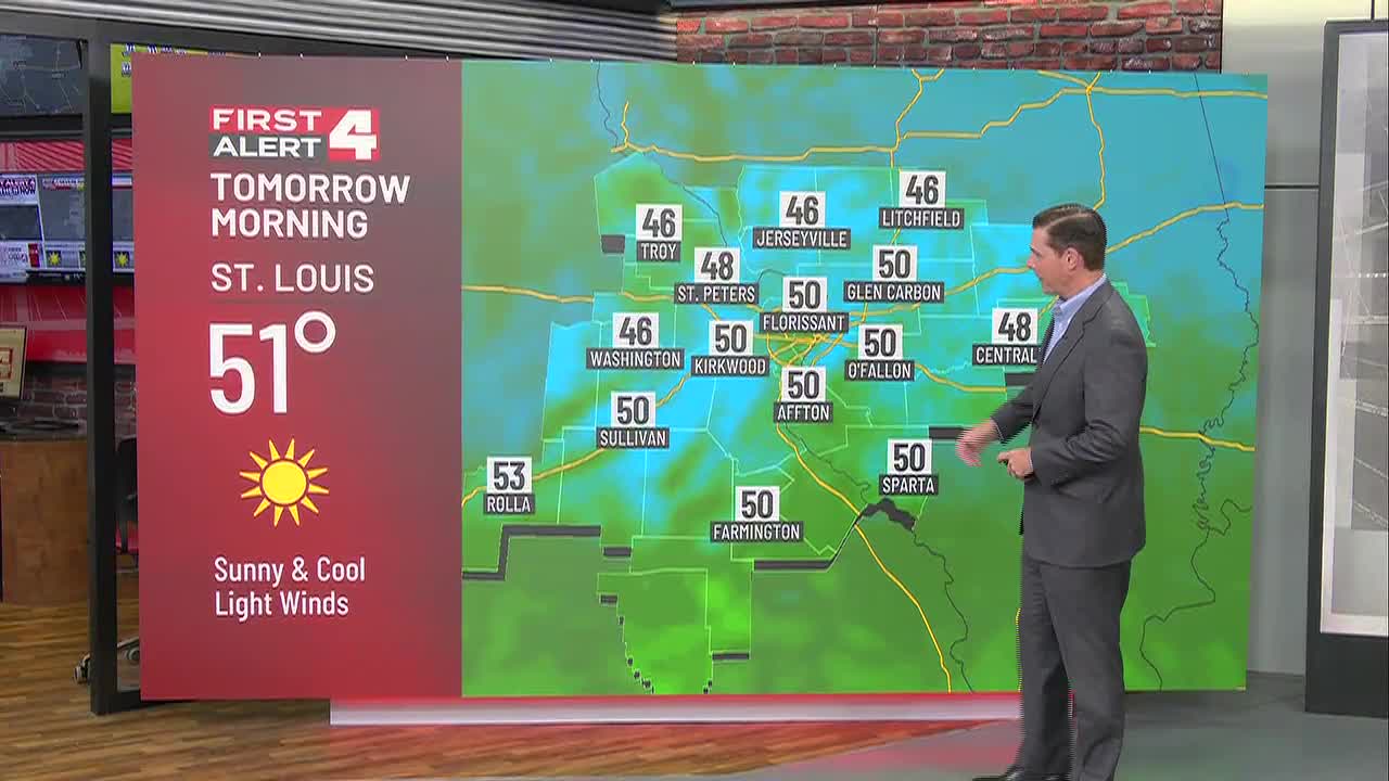 St. Louis Forecast: Extended Period of Dry, Warm Weather Expected