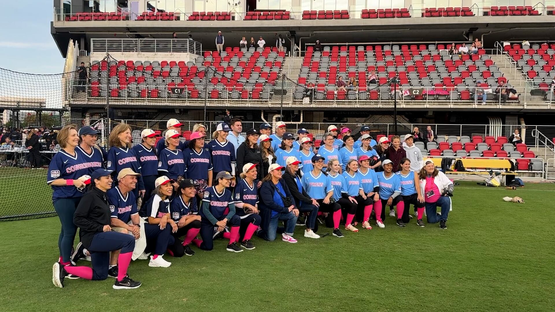 Press Corps Defeats Lawmakers in Annual Charity Softball Game