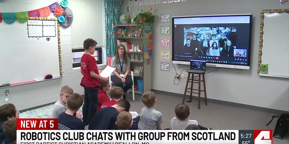O’Fallon, Missouri robotics club donates used robots to students in ...