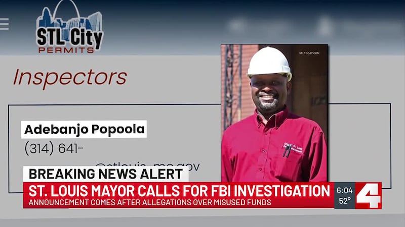 Mayor Jones asks FBI, state authorities to look into alleged corruption at St. Louis Building...