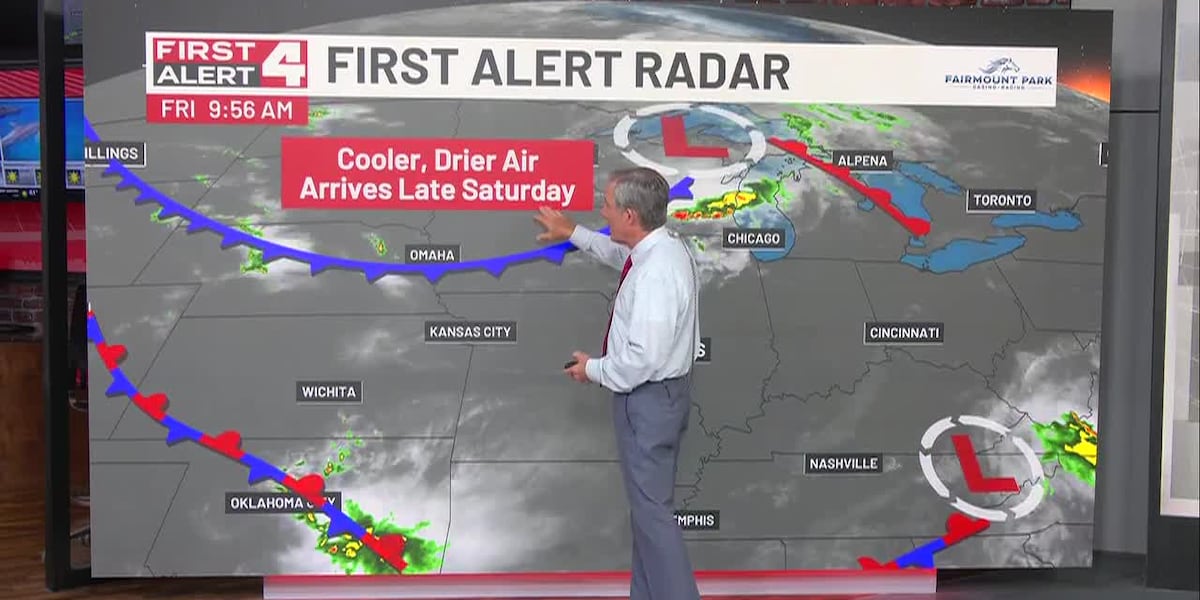 Falling Humidity This Weekend
