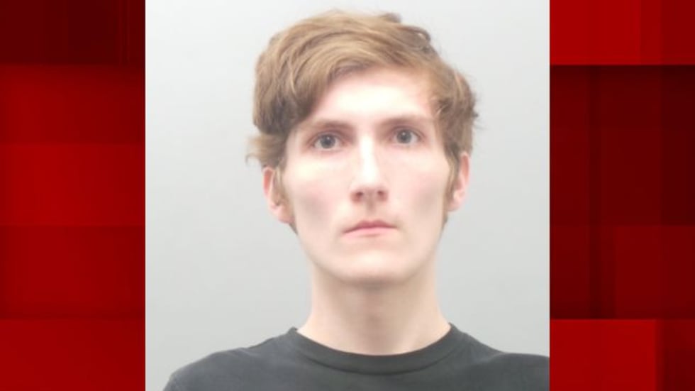 Patrick Sloan is accused of vandalizing two Affton schools.