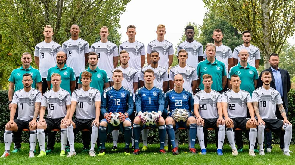 2017 Under 21 team photo.