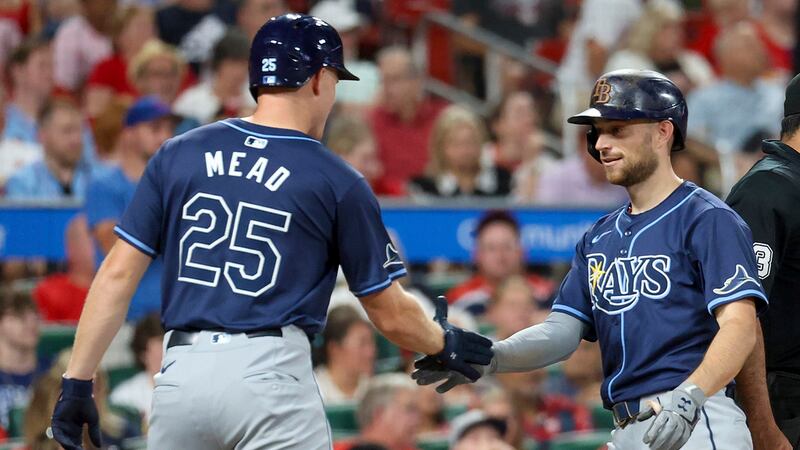 Lowe, Carlson spark Rays to a 6-4 victory over Cardinals that avoids a sweep