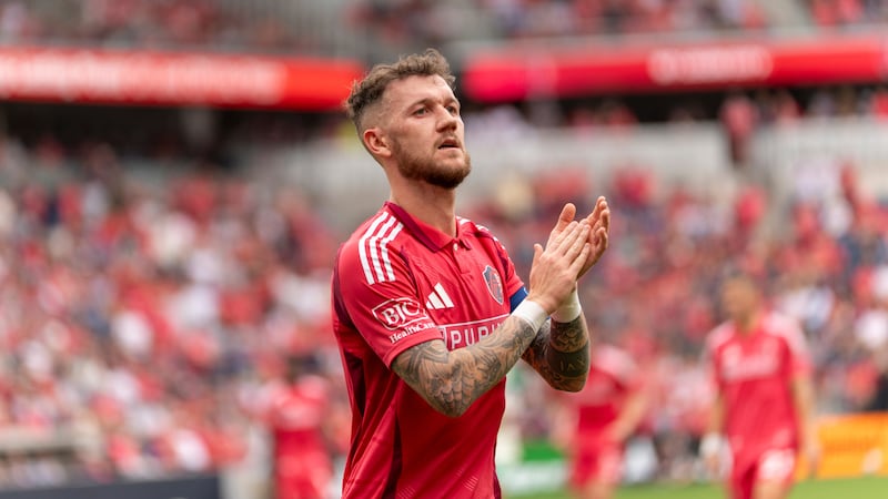 St. Louis CITY SC midfielder Marcel Hartel.