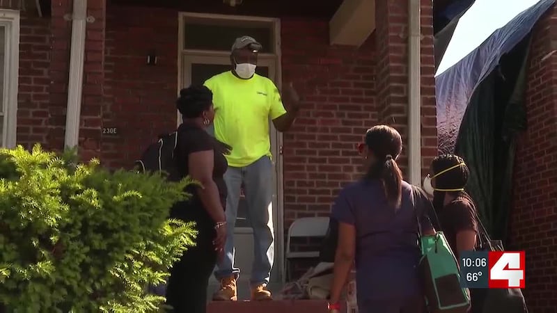 St. Louis Healthcare professionals providing care, food to tornado victims