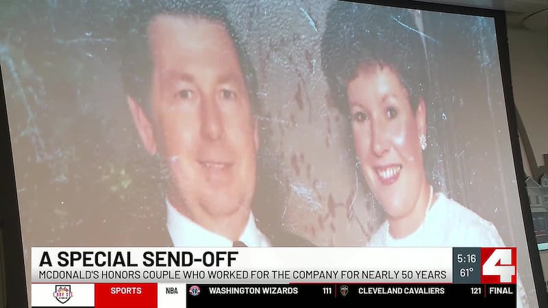 Franklin County couple retires from McDonald's after nearly 50 years