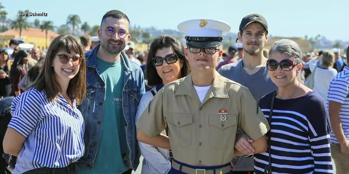 Lcpl Jayed Mother of LCpl. Jared Schmitz opens up about grief, loss 1 year after ...