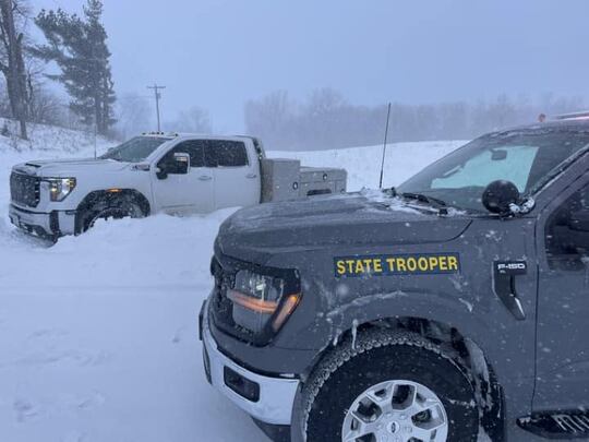 Treacherous blizzard conditions have caused closures along I-29 in Missouri on Jan. 5, 2024.