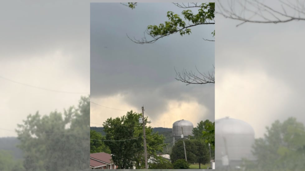 Reports of possible tornado damage near De Soto