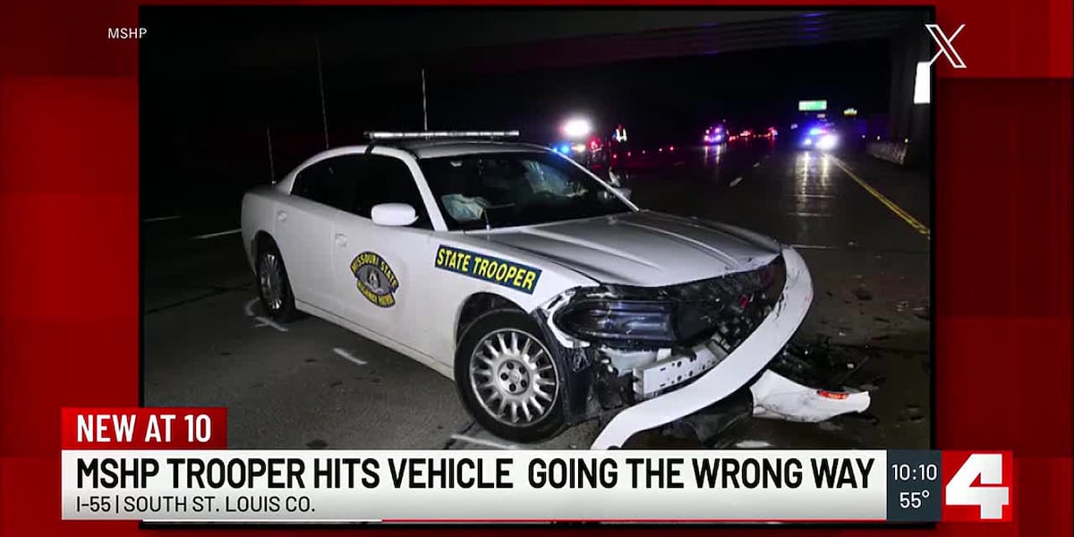 Mshp Rambar MSHP trooper lauded for using own cruiser to stop wrong-way driver on I-55
