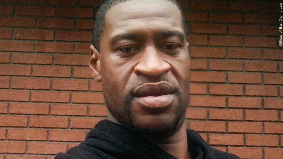 PHOTO: George Floyd, who died after being pinned to the ground by an officer who pressed a...