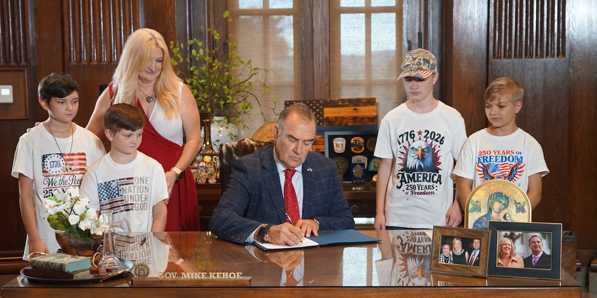 Missouri Gov. Kehoe signs drunk driving laws named after victims; dozens of other laws also signed