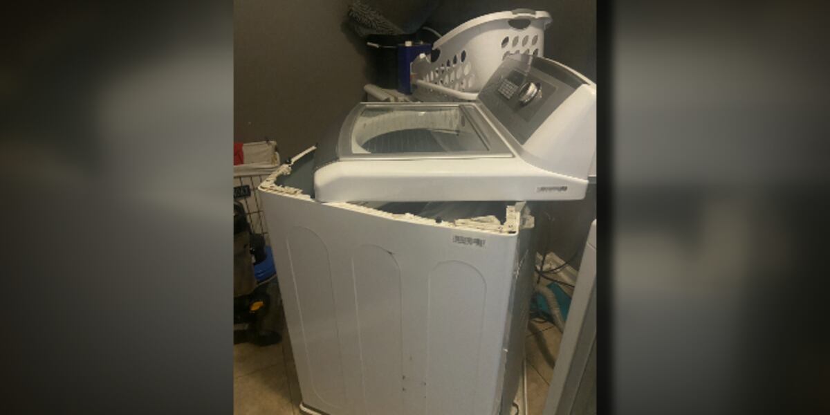 Exploding Washer Gif Woman says washing machine exploding sounded like ‘bombs going off’