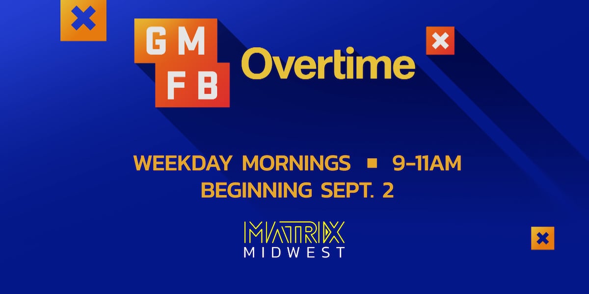 Matrix Mornings ‘Good Morning Football: Overtime’ airing weekday mornings on Matrix Midwest