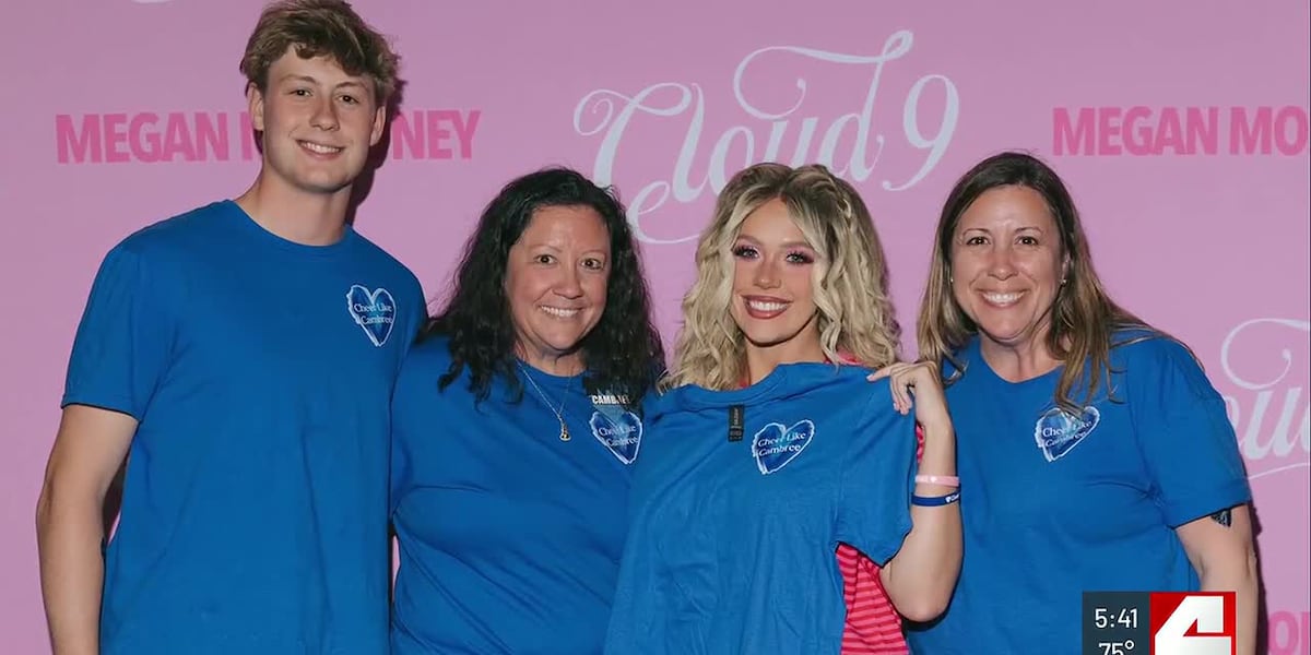 ‘Cheer Like Cambree' movement reaches Megan Moroney