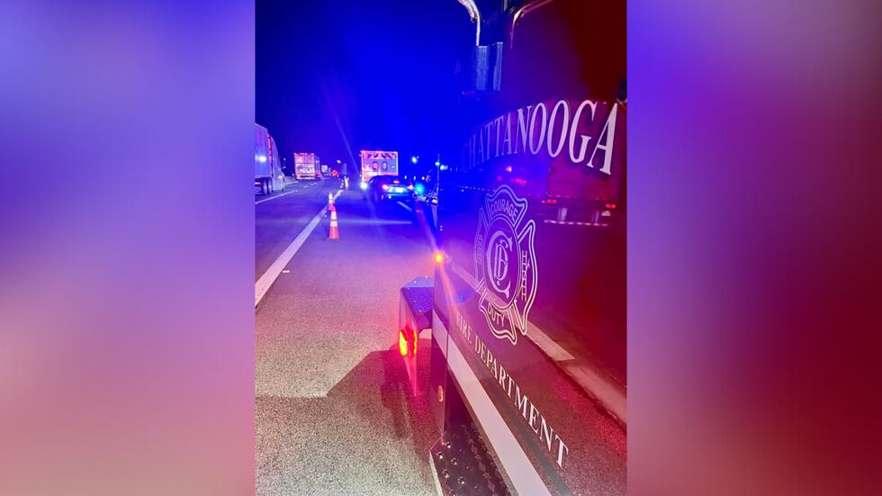 Firefighters in Tennessee helped deliver a baby on the side of the interstate while their...