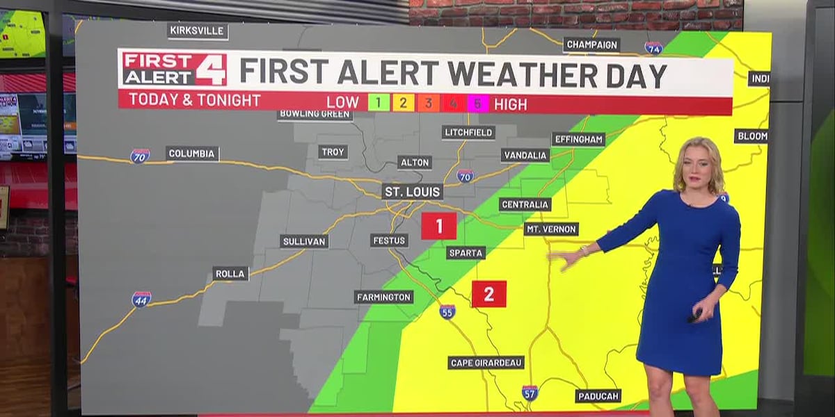 Spot Rain Tonight, Cooler Air Arrives