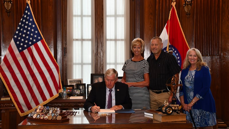 Missouri Gov. MIke Parson signed into law a bill creating the Missouri State Coroners Training...