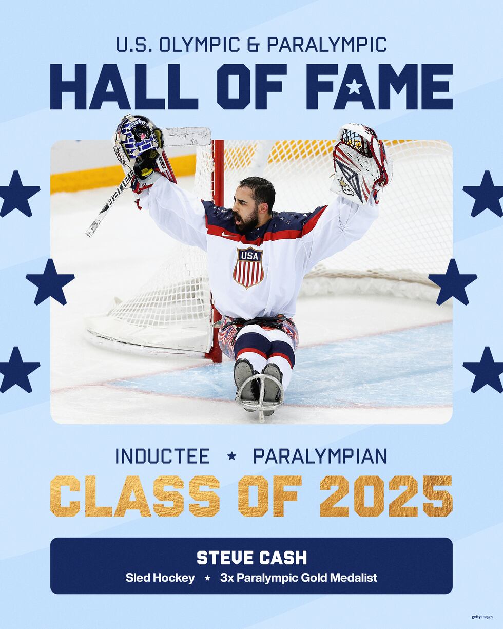 Steve Cash will be inducted into the U.S. Olympic & Paralympic Hall of Fame in July