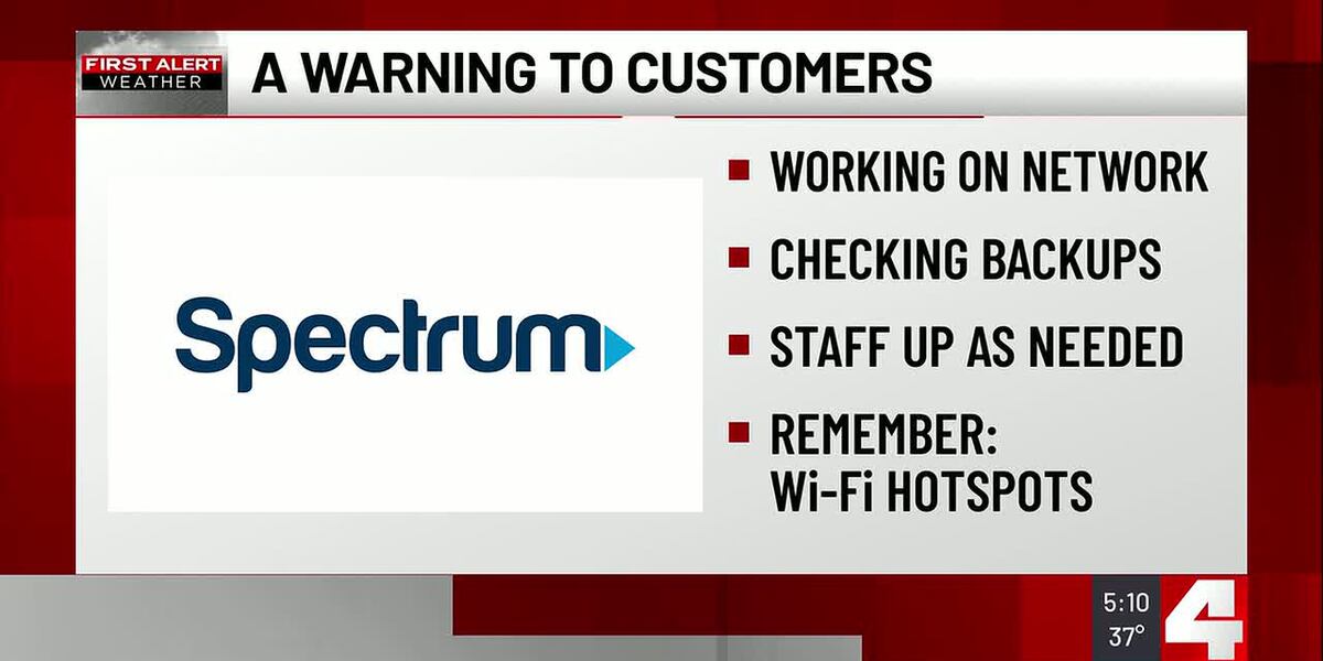 Service Spectrum Adf Spectrum warning customers to be on alert for service issues ahead of ...