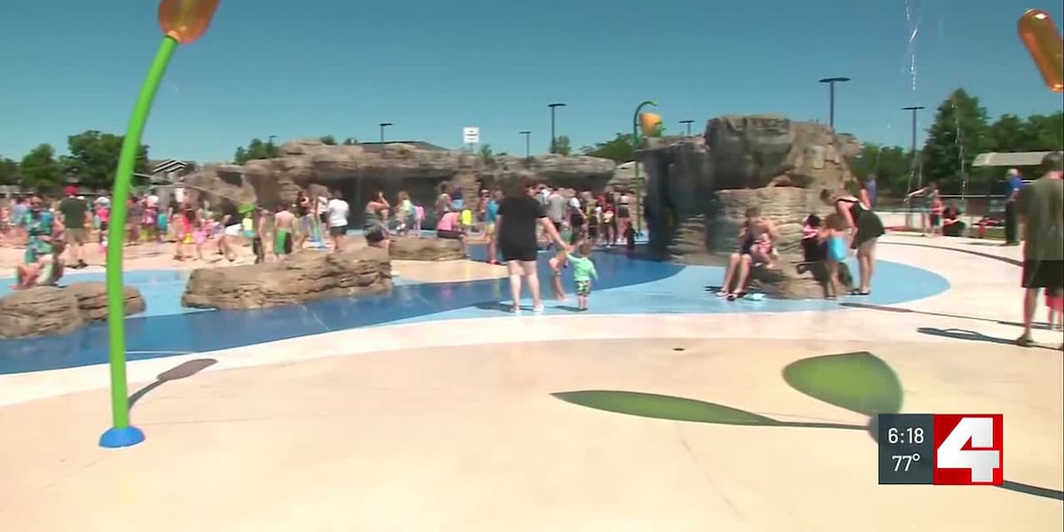 New splash pad at Kinetic Park closed after multiple children injured