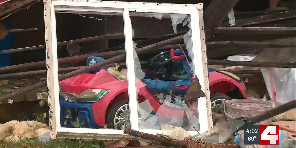 ‘We have lost everything': Mt. Vernon family recounts being trapped in collapsed home during Sunday storms