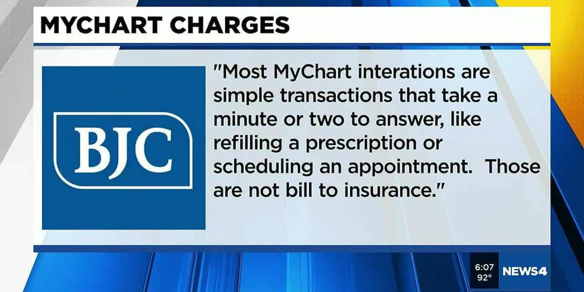 BJC Healthcare to charge for certain MyChart messages