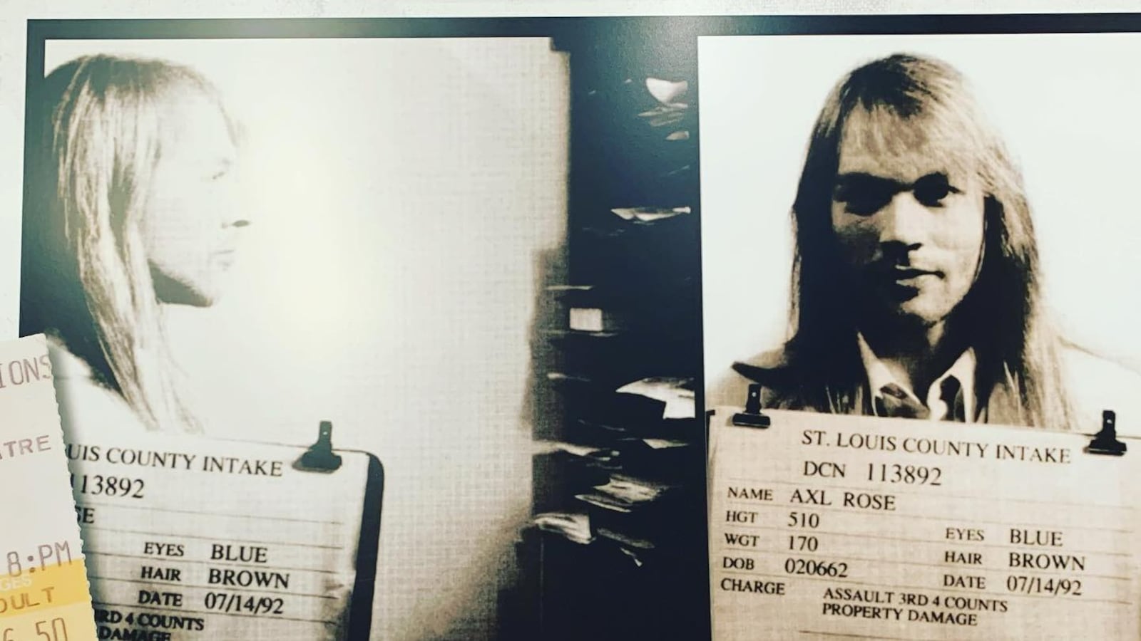 On this date: Axl Rose charged in connection with riot at Riverport
