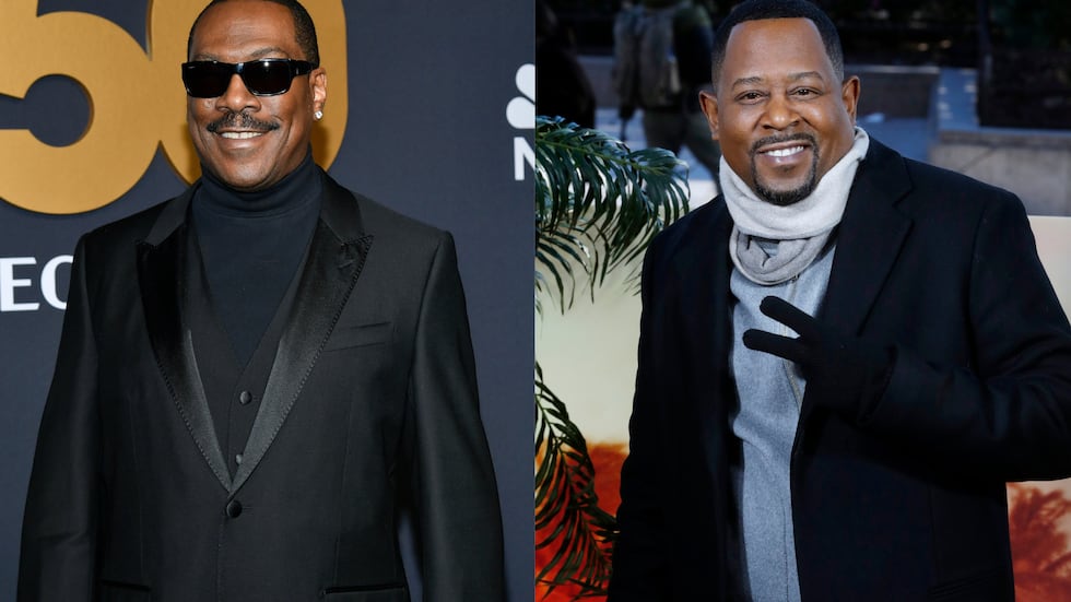 Eddie Murphy’s son, Eric, recently tied the knot with Martin Lawrence’s daughter, Jasmin.
