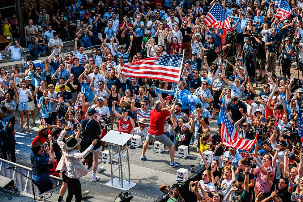 Kansas City sports fans, dignitaries and many more celebrated the City of Fountains as a World...