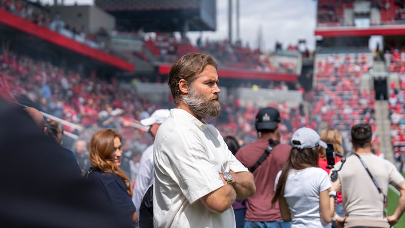 St. Louis CITY SC Head Coach Olof Mellberg.