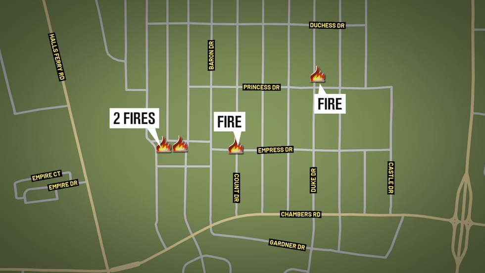 Bomb and Arson investigating after crews respond to four fires in Castle Point neighborhood...