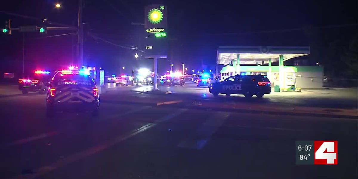 Mother of 5 killed by stray bullet at Ferguson gas station