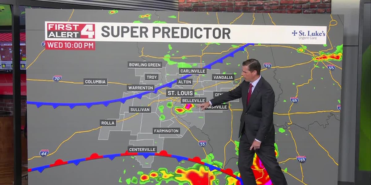 Isolated Storms Tonight