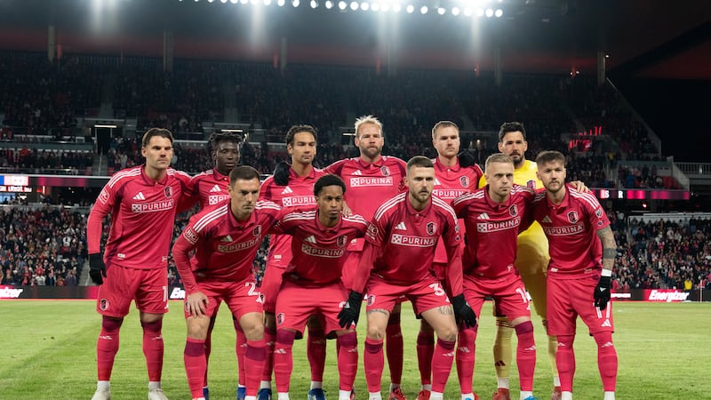 St. Louis CITY SC's starting 11 against Colorado Rapids.