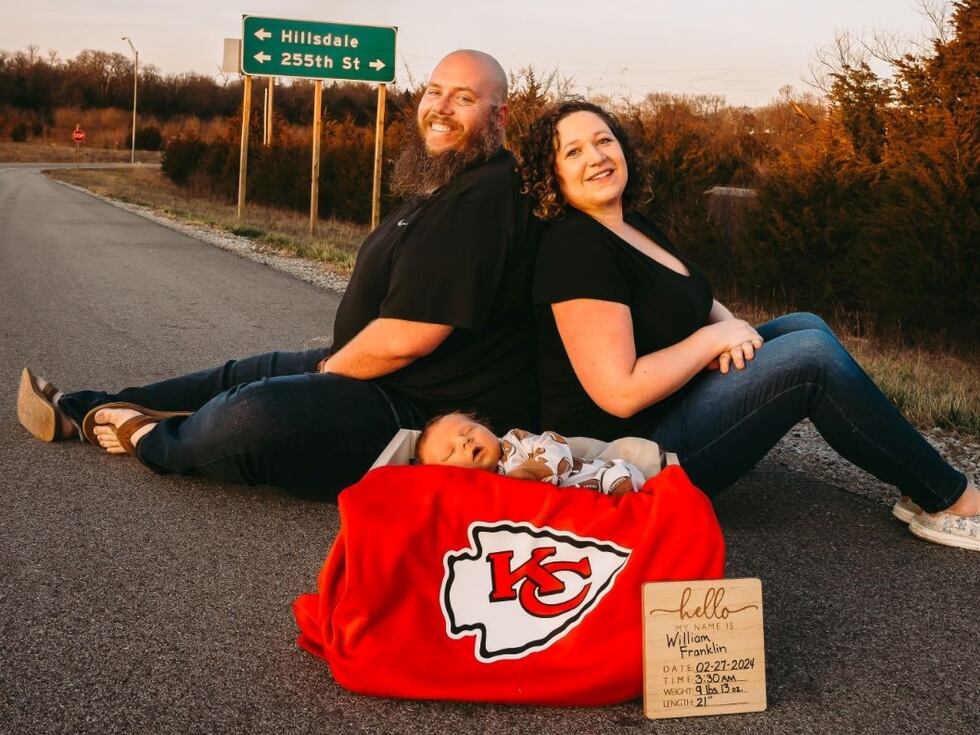 Frankie Redenbaugh was born on the side of the road and delivered by his father.