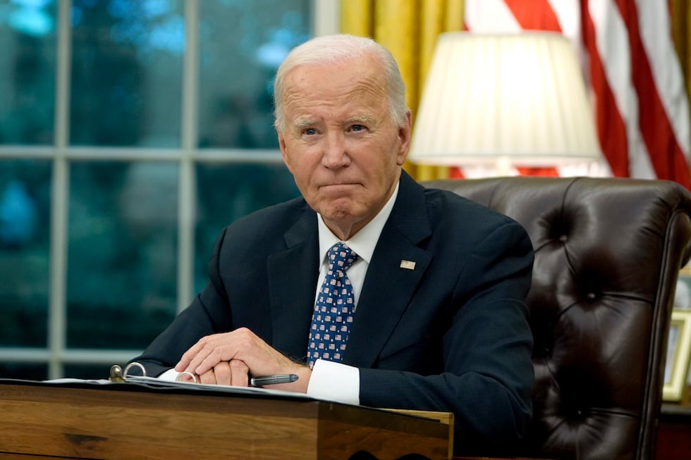 FILE - President Joe Biden speaks from the Oval Office of the White House in Washington, Sept....