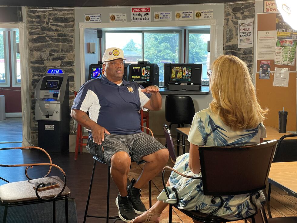 Commander Stephen Holmes of American Legion Post #733 has been a vocal er of skill...