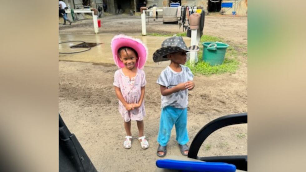 Community gathered after 5-year-old Brite Acoy was killed in a shooting. Her twin...