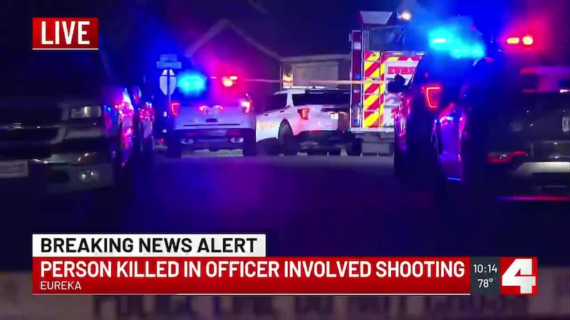 The Eureka Police Chief tells First Alert 4 officers were called for a report of a domestic...