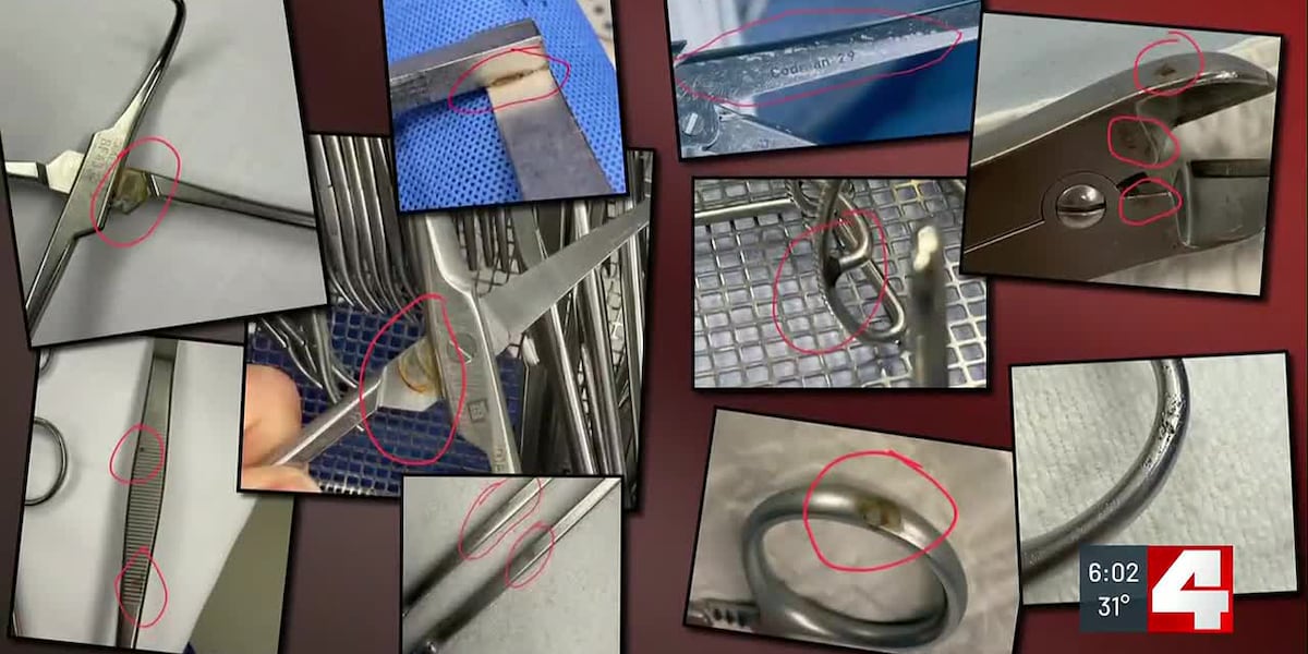 Healthcare workers raise concerns about contaminated, dirty surgical tools Healthcare workers raise concerns about contaminated, dirty surgical tools
