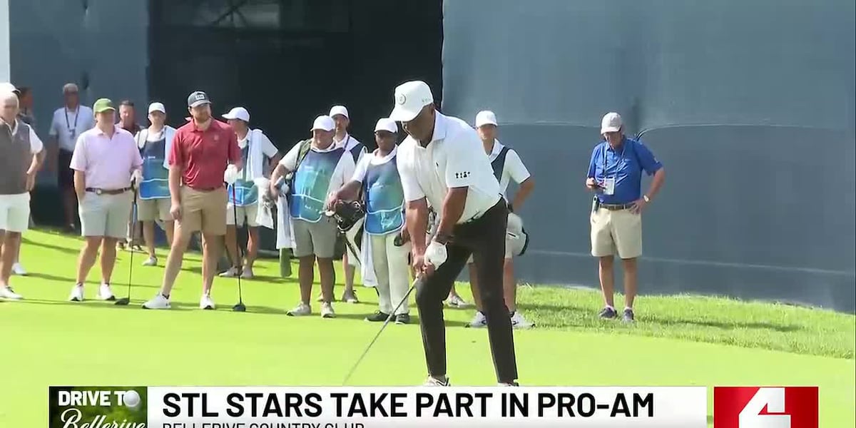 St. Louis sports stars join the fun at the BMW Championship