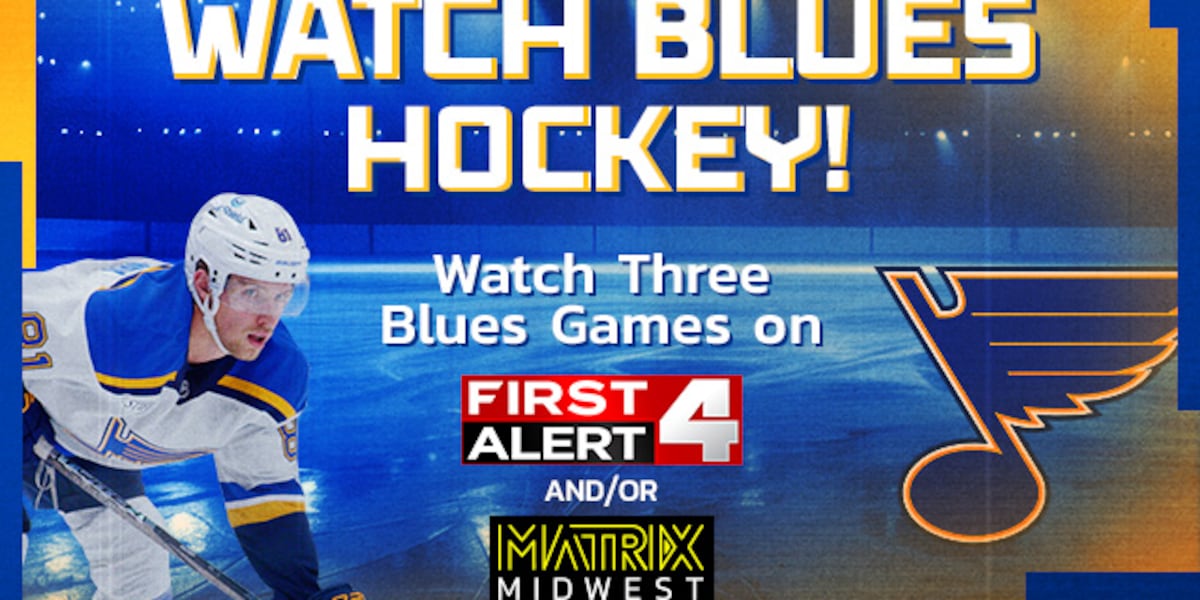First Alert 4 Matrix Midwest Partner With Blues To Broadcast 3 Games First alert 4 matrix midwest partner with blues to broadcast 3 games