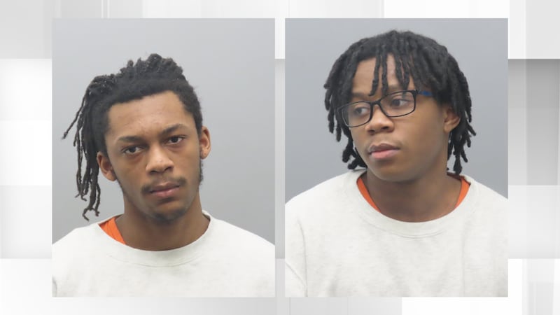 Kylen Evans (left) and Zeon McDaniel (right) have been charged.