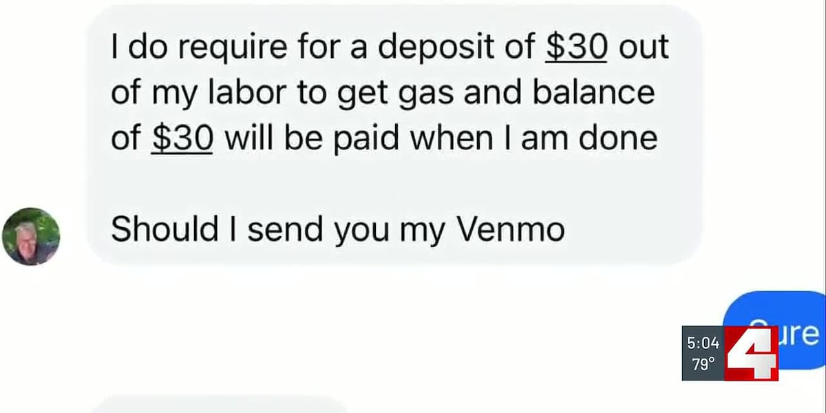 Social media lawn care scam costs homeowner deposit money