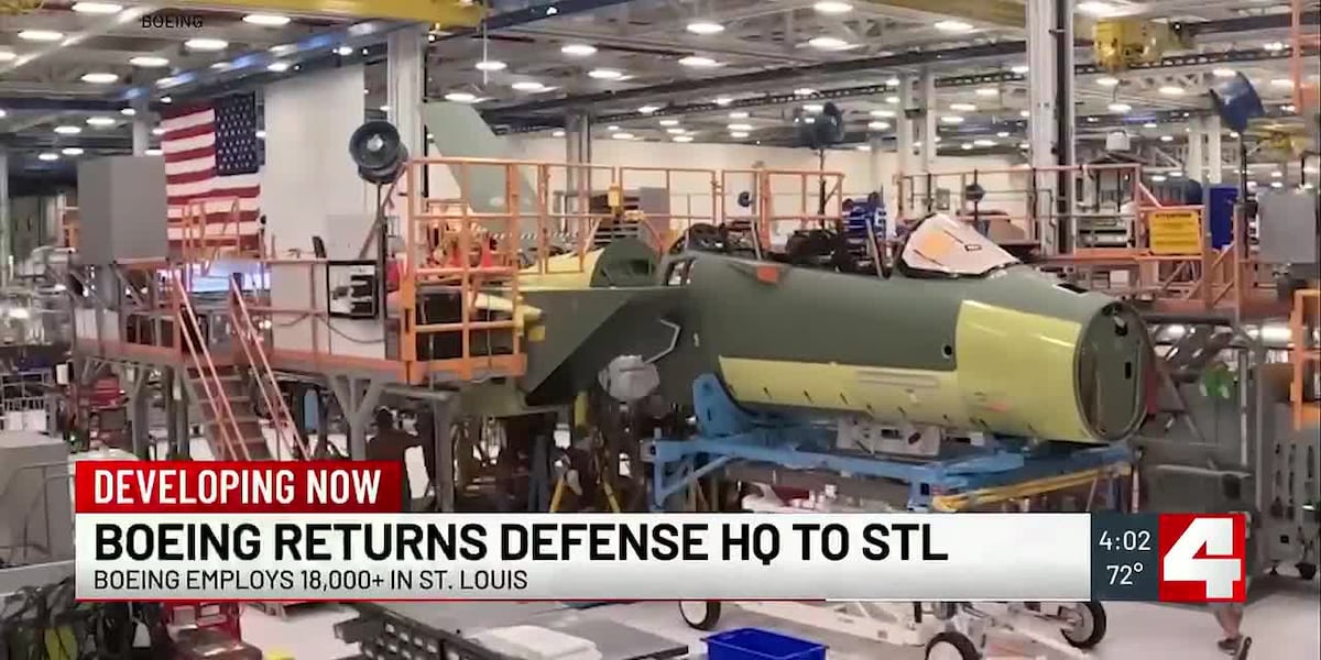 Photo: Firstalert4 Boeing Rapatrie le Siège de sa Division Défense à Saint-Louis