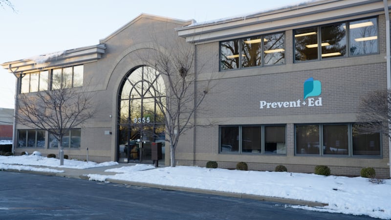 The outside of Prevent+Ed in St. Louis.