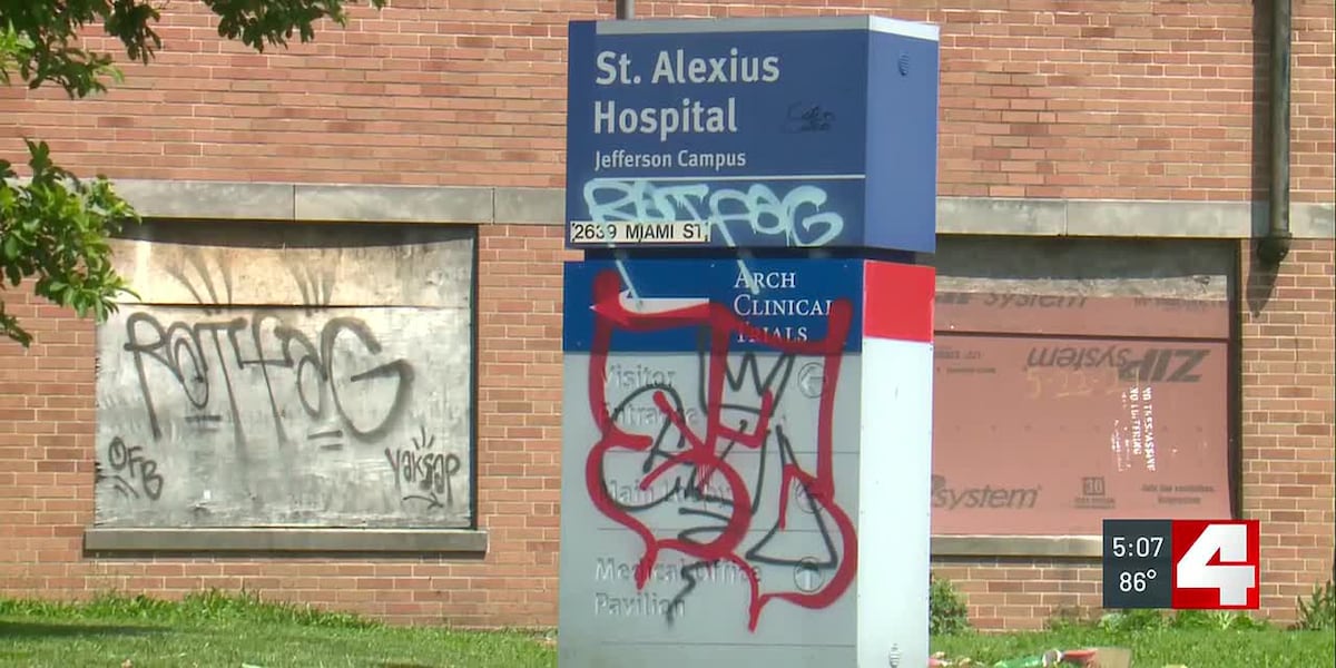 Gravois Park neighbors raise concerns over abandoned former hospital